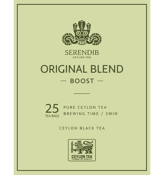 SERENDIB ORIGINAL BLEND PURE CEYLON TEA  - BOOST -